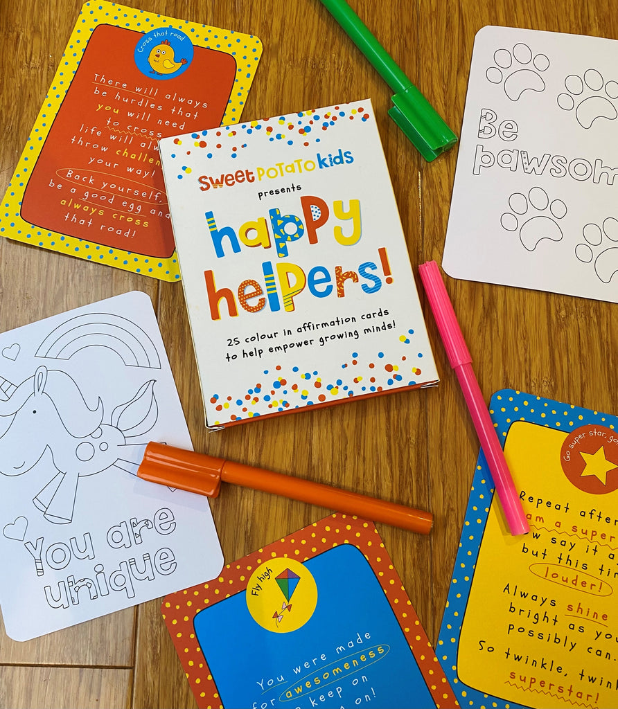 Happy Helpers! 25 Affirmation Cards