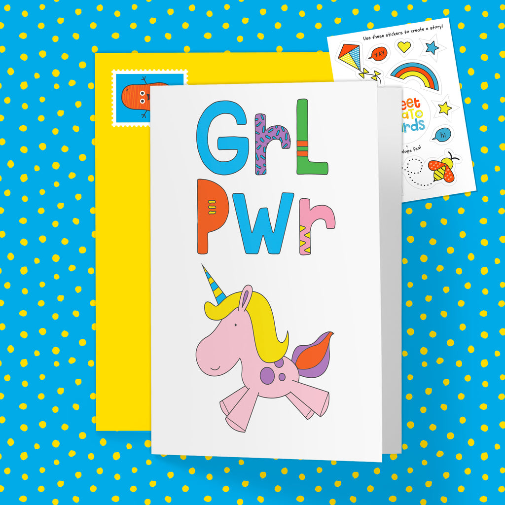 GRL PWR / Unicorn - Splash